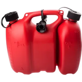 KOX Kombi-Kanister für Kraftstoff und Kettenöl 6+3 l Rot