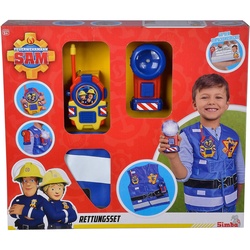 SIMBA Spielzeug-Feuerwehr Spielzeug Spielwelt Feuerwehr Feuerwehrmann Sam Rettungsset 109252477