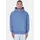 dropsize HEAVY OVERSIZE EMBO HOODIE - blau,