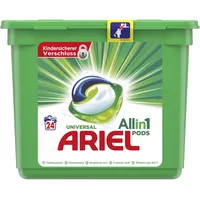 Ariel 3 in 1 Pods Vollwaschmittel, 1er Pack (1 x 24 Waschladungen)