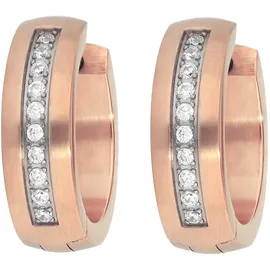 Titania Creolen perfect elegance rosa 375