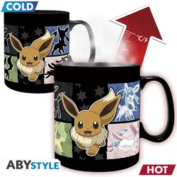 Tasse Pokémon - Eevee Evolution (Zaubertasse)