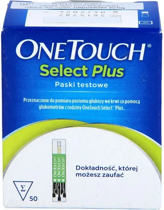 ONE TOUCH Select Plus Blutzucker Teststreifen 50 St.