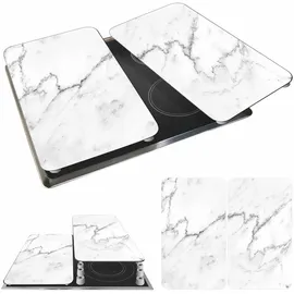 Wenko Marmor Herdabdeckplatte 2 St.