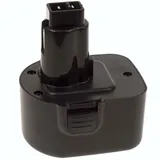 Powery Akku für Black & Decker Bohrschrauber KC1252CN 3000mAh NiMH, 12V, NiMH