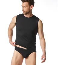 Bruno Banani Tanktop schwarz Mikrofaser/Funktion unifarben, schwarz, NOS