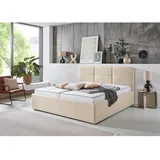 SUN GARDEN Durango Polsterbett Holzwerkstoff/Polyester - Weiß