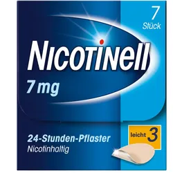 NICOTINELL 7mg/24 Stunden 7 St Pflaster transdermal