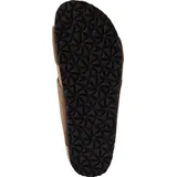 TAMARIS Damen Pantolette Leder flach, braun, 38 EU
