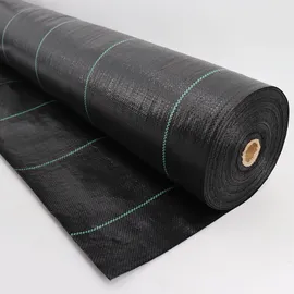 Aquagart Bodengewebe Unkrautfolie Mulchfolie 144m2 1,65m breit schwarz