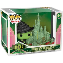 Funko - POP! - Wicked - Elphaba with Emerald City Town
