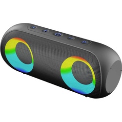 Ryght TOOGO-L Bluetooth RGB Lautsprecher (11 h, 10 m, Akkubetrieb), Bluetooth Lautsprecher, Schwarz