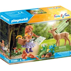 PLAYMOBIL Family Fun: Geschenkset Kräutersammlerin