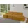 altdecor Eckcouch Cord 5-Sitzer Senfgelb