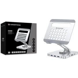 Conceptronic DONN26G Dockingstation + Tablet-Ständer