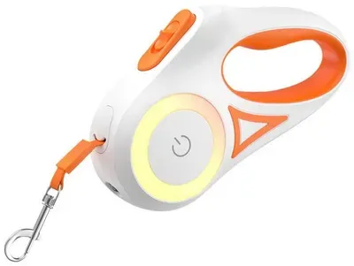 ROJECO Automatik-Leine, 3 m (orange)