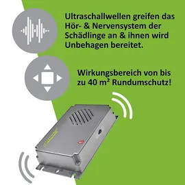 Isotronic Ultraschall Tiervertreiber 2er Set 2 St.