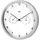 OEM Teesa Wanduhr 30 cm TSA0049 silber/weiß