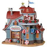 Lemax - Seaside Santa Xmas Shoppe B/o Led