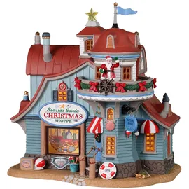 Lemax - Seaside Santa Xmas Shoppe B/o Led