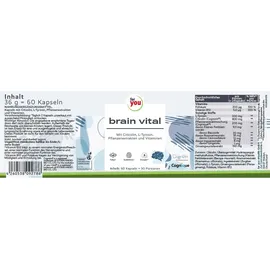for you Brain Vital Kapseln 60 St.