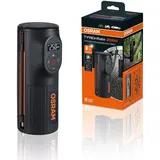 Osram TYREinflate 2000, kompakte wiederaufladbare Reifenpumpe mit LED Licht, tragbarer Kompressor für Reifen, Stromanschluss via USB, Reifenbefüllung in 2 Minuten
