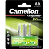 Camelion Always Ready Akku AA Mignon HR6 1,2V NiMH 800mAh .- x 2er