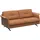 flexlux Glow Sofa 2,5-Sitzer Braun