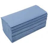 MONOUSO - Papierhandtücher Blau 1 Lagig Z (150 Stück)