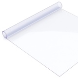 ANRO Tischdecke Tischfolie Schutzfolie Tischschutz Auflage 1mm dick transparent 90x140cm