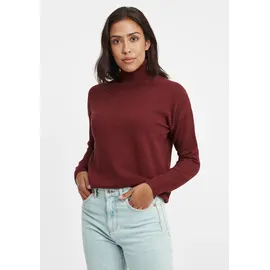 Oxmo Rollkragenpullover Rot S