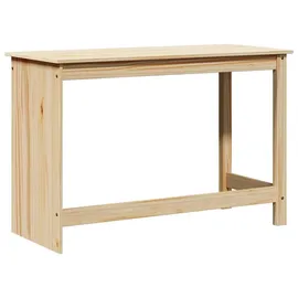 vidaXL Schreibtisch Braun 112 x 50 x 75 cm Massivholz Kiefer