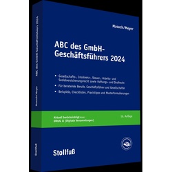 ABC des GmbH-Geschäftsführers 2024, Fachbücher von Gerhard Meyer