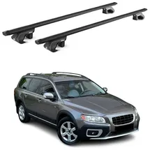 Aurilis Dachträger Alu Grundträger für Volvo XC70 2007-2016 5 türig