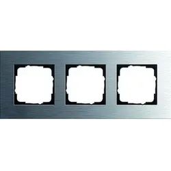 Rahmen 3f Edelstahl Esprit Metall geeignet für Unterputz-Installation