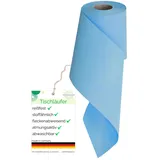 Sensalux Vlies-Tischläufer 15 cm x 25 m Hellblau