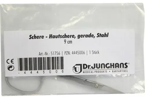 HAUTSCHERE 9 cm gerade 1 St