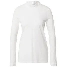 RICH & ROYAL Langarmshirt Weiß S