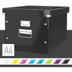 LEITZ Archiv-Hängebox Click & Store WOW, Graukarton, schwarz