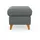 Home Affaire Polsterhocker Trelleborg 58 x 48 x 58 cm Grau