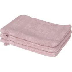 Waschhandschuh "Cuddly", rosa, B:16cm L:21cm, Frotteevelours, SCHÖNER WOHNEN-KOLLEKTION, Handtücher (Packung), schnell trocknende Airtouch-Qualität