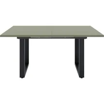 Mäusbacher Ausziehtisch 210 x 75 x 0 cm grün/schwarz
