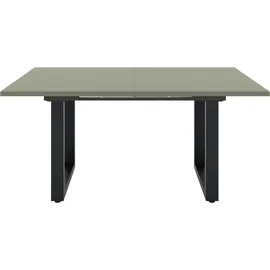 Mäusbacher Ausziehtisch 210 x 75 x 0 cm grün/schwarz