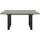 Mäusbacher Ausziehtisch 210 x 75 x 0 cm grün/schwarz