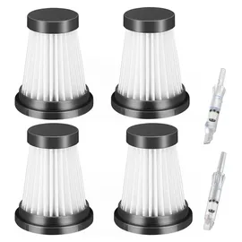 kiimsin 6 HEPA-Filter für Moosoo K12 Pro K13 Akku-Staubsauger, für Geniu-Invictus One K13 Pro Handstaubsauger Filter Zubehör