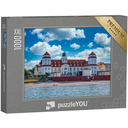 puzzleYOU Puzzle Puzzle 1000 Teile XXL „Strand in Binz auf der Insel Rügen“, 1000 Puzzleteile, puzzleYOU-Kollektionen Mecklenburg-Vorpommern