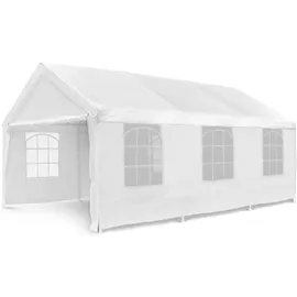 VCM Faltpavillon 4 x 6 m Weiß