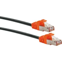 Schwaiger Netzwerkkabel S/FTP CAT 7 Schwarz 5 m