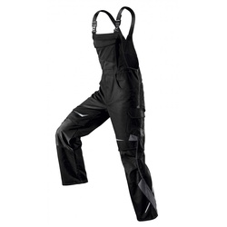 KÜBLER PULSSCHLAG Latzhose schwarz/anthrazit 90 - 3324 5353-9997-90 - schwarz/anthrazit