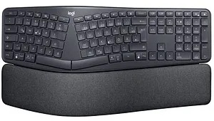Logitech ERGO K860 ergonomische Tastatur kabellos schwarz